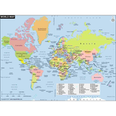 World Map Paper